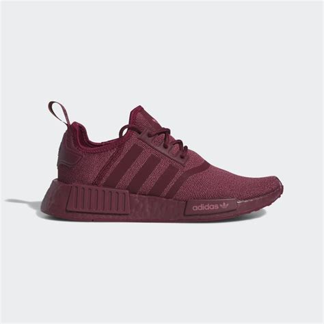 burgundy adidas shoes women's.